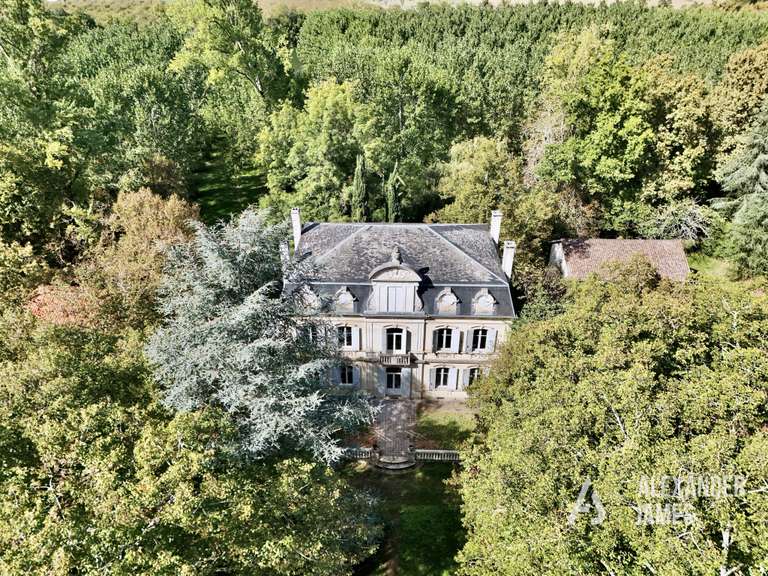 Château Villeneuve-sur-Lot - 6 chambres - 346m²