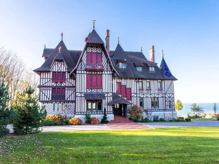 Manoir avec Vue sur mer Villerville - 9 chambres - 1600m²