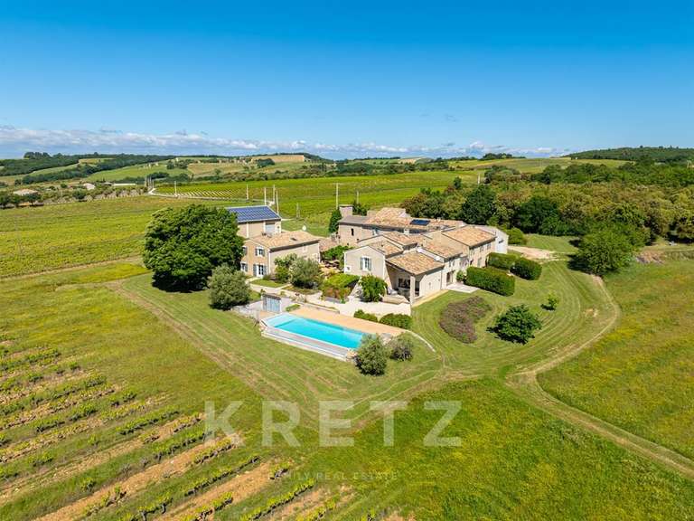 Domaine viticole Vinsobres - 10 chambres - 575m²