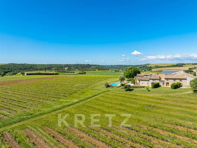 Domaine viticole Vinsobres - 10 chambres - 575m²